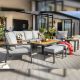 Hartman Sonas 3 Seat Garden Lounge Set with Adjustable Table