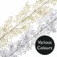 1.8m Metallic Glitter Star Garland - Colour Choice