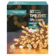 50 Vintage Gold Timelights on Clear Cable 