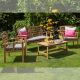 Tom Chambers - Henley Furniture Set with Grey Seat Cushions (accessories not included)