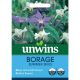 Unwins Borage Summer Skies Seeds