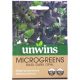 Unwins Microgreens Basil Dark Opal