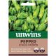 Unwins Chilli Pepper Padron Seeds