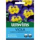 Unwins Viola Carneval Midnight Glow F1 Seeds