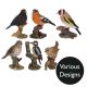 Vivid Arts British Garden Birds - Design Choice