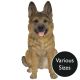 Vivid Arts Real Life Dogs - Alsatian Garden Ornament