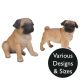 Vivid Arts Real Life Pug - Design Choice