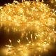 Warm White Silver Wire Cluster Lights