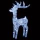 Premier White Lit Soft Acrylic Reindeer 1.1 m