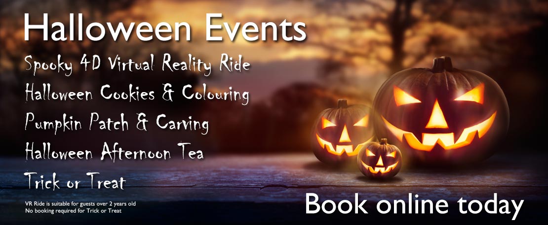 Halloween Events at Waterside Garden Centre now booking online