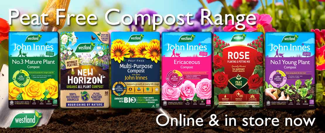 Get ready for the growing season with Peat Free Compost online now