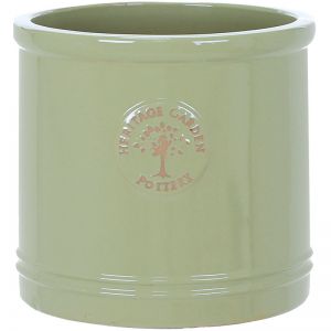 Heritage Mint Green Cylinder Pot Planter