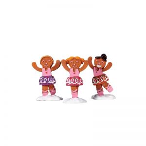 Lemax 'Dancing Sugar Plums - Set Of 3' Figurine set