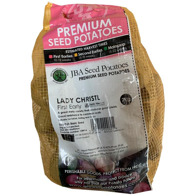 Seed Potatoes Lady Christl 2.5 Kg
