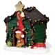Lemax Decorated Light Doghouse - Figurine