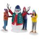 Lemax Snowman Selfie (Set of 3) - Figurine Set
