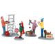 Lemax Getting Ready To Decorate (Set of 4) - Figurine Set