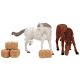 Lemax Feed For The Horses (Set of 6) - Figurine Set