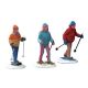 Lemax Snowshoe Walkers (Set of 3) - Figurine Set
