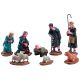 Lemax Nativity Figurines (Set of 8) - Figurine Set