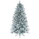 Flocked Leyland Spruce Artificial Christmas Tree