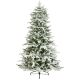 Flocked Meribel Spruce Artificial Christmas Tree
