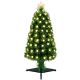 Warm White LED Fibre Optic Christmas Tree