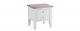 Chalked Oak/Grey 1 Drawer Lamp Table - Oak Furniture