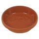 Woodlodge Glazed Terracotta Pot Saucer - 7x2