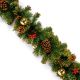 Gold Dressed Artificial Christmas Garland 1.8m