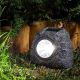 Solar Garden Granite Rock Light
