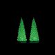 Lemax 'Medium Crystal Lighted Tree - Set of 2' Lighted Accessory