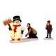 Lemax 'Frosty's Friendly Greeting' Figurine set