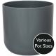 Charcoal Lisbon Indoor Plant Pot (Size options)