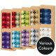 3cm Multi Finish Shatterproof Baubles (Pack of 24) - Colour Choice
