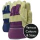 Town and Country Washable Leather Rigger Garden Gloves