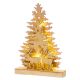 Premier Decorations 44cm LED Lit 3D Tree & Reindeer Silhouette