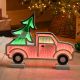 40cm Truck and Tree Infinity LED Display Light