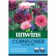 Unwins Cornflower Double Mix Seeds