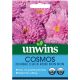 Unwins Cosmos Double Click Rose Bon Bon Seeds