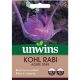 Unwins - Kohl Rabi Seeds - Azure Star