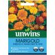 Unwins French Marigold Marionette Mix Seeds