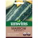 Unwins Marrow Seeds - Bush Baby F1