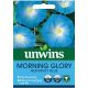 Unwins Morning Glory Heavenly Blue Seeds