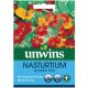 Unwins Nasturtium Alaska Mix Seeds