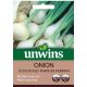 Unwins Onion Seeds - (Cocktail) Paris Silverskin