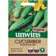 Unwins Organic Cucumber Marketmore Seeds
