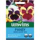 Unwins Pansy Swiss Giant Mixed Seeds