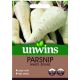 Unwins Parsnip Seeds - White Spear