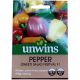 Unwins Pepper Sweet Salad Festival Seeds